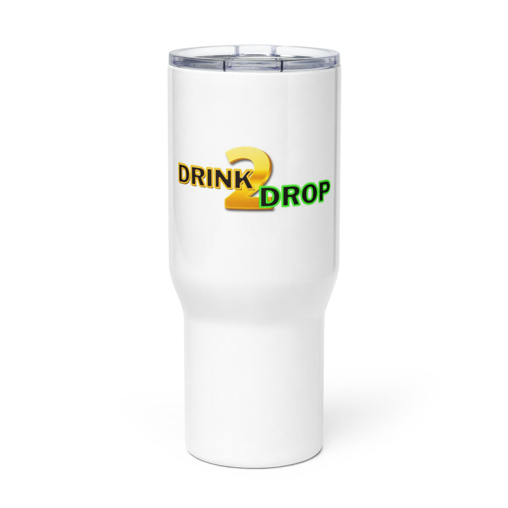 Drink2Drop 25 Ounce Travel mug with a handle